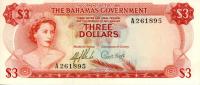 Gallery image for Bahamas p19a: 3 Dollars