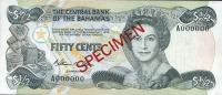 Gallery image for Bahamas p42s: 0.5 Dollar