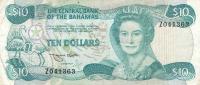 Gallery image for Bahamas p46r: 10 Dollars