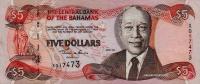 Gallery image for Bahamas p63b: 5 Dollars