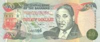 p65A from Bahamas: 20 Dollars from 2000