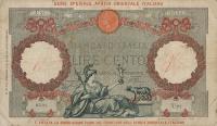 p2b from Italian East Africa: 100 Lire from 1939