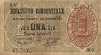 Gallery image for Italy p2: 1 Lira