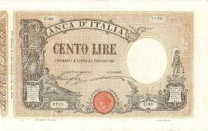 p39b from Italy: 100 Lire from 1899