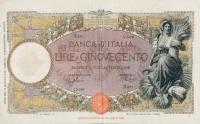 p61 from Italy: 500 Lire from 1942