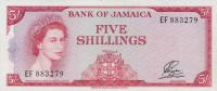 p49a from Jamaica: 5 Shillings from 1961