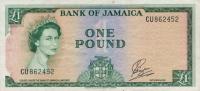Gallery image for Jamaica p51Ca: 1 Pound