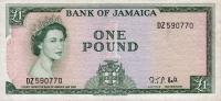 p51Cc from Jamaica: 1 Pound from 1964