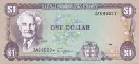 p68Ac from Jamaica: 1 Dollar from 1989