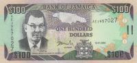 Gallery image for Jamaica p84b: 100 Dollars