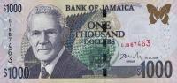 p86c from Jamaica: 1000 Dollars from 2005