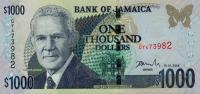Gallery image for Jamaica p86d: 1000 Dollars