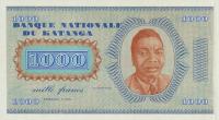 Gallery image for Katanga p10r: 1000 Francs
