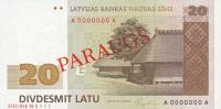 Gallery image for Latvia p45s: 20 Latu