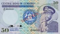 Gallery image for Lesotho p8s: 50 Maloti