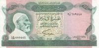 p46b from Libya: 10 Dinars from 1980