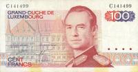 p57a from Luxembourg: 100 Francs from 1980