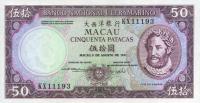 Gallery image for Macau p60b: 50 Patacas