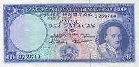 Gallery image for Macau p50a: 10 Patacas