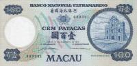 Gallery image for Macau p53a: 100 Patacas