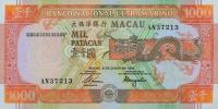 Gallery image for Macau p70b: 1000 Patacas