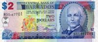 p66b from Barbados: 2 Dollars from 2009