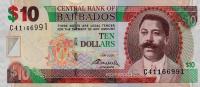 p68b from Barbados: 10 Dollars from 2009