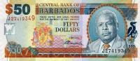p70c from Barbados: 50 Dollars from 2012