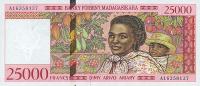 Gallery image for Madagascar p82: 25000 Francs