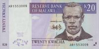 Gallery image for Malawi p38b: 20 Kwacha