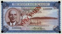 Gallery image for Malawi p4s: 5 Pounds