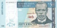 Gallery image for Malawi p53a: 50 Kwacha