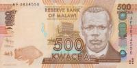 Gallery image for Malawi p61a: 500 Kwacha