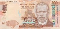 p61b from Malawi: 500 Kwacha from 2013