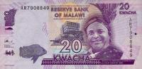 p63a from Malawi: 20 Kwacha from 2014
