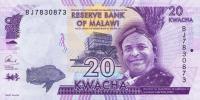 p63d from Malawi: 20 Kwacha from 2017