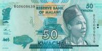 p64d from Malawi: 50 Kwacha from 2017