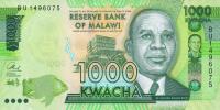 p67c from Malawi: 1000 Kwacha from 2017