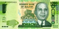 p68 from Malawi: 1000 Kwacha from 2014