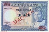 Gallery image for Mali p9s: 1000 Francs