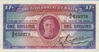 p16 from Malta: 1 Shilling from 1943