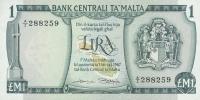 Gallery image for Malta p31b: 1 Lira