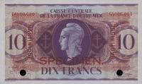 Gallery image for Martinique p23s: 10 Francs