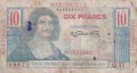 Gallery image for Martinique p28a: 10 Francs