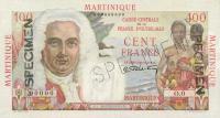 Gallery image for Martinique p31s: 100 Francs