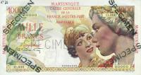 Gallery image for Martinique p33s: 1000 Francs