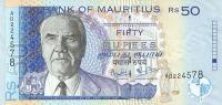 Gallery image for Mauritius p50a: 50 Rupees