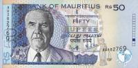 Gallery image for Mauritius p50d: 50 Rupees