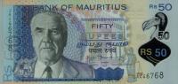 p65a from Mauritius: 50 Rupees from 2013