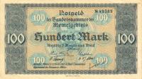 p9 from Memel: 100 Mark from 1922